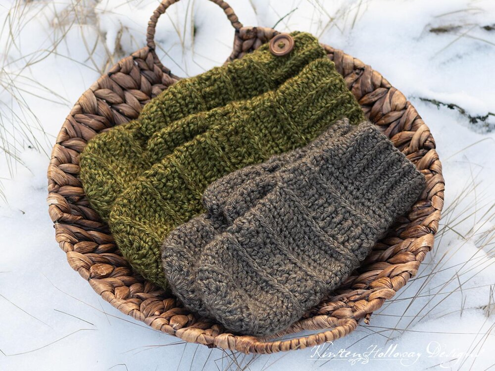 Wanderlust Mittens Crochet pattern by Kirsten Holloway LoveCrafts