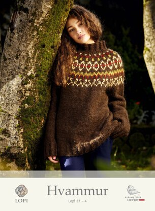 Hvammur Sweater in Lopi Alafosslopi - Lopi 37-4 - Downloadable PDF