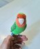 Peach-faced Lovebird Plush