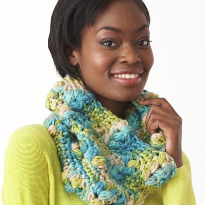 Textured Cowl in Bernat Softee Chunky