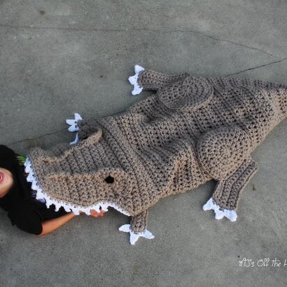 Bulky & Quick T-Rex Blanket