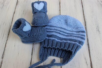 Baby Hat and Booties