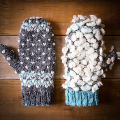 Icy Trails Mittens
