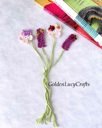 Flower Bookmarks