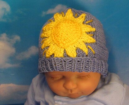 Baby All Day Sunshine Beanie hat