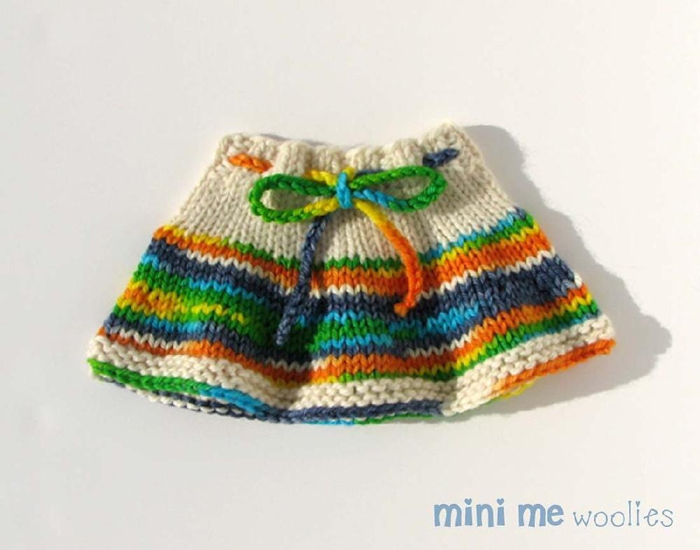 Three Tiered Doll Skirt Knitting pattern by Mini Me Woolies