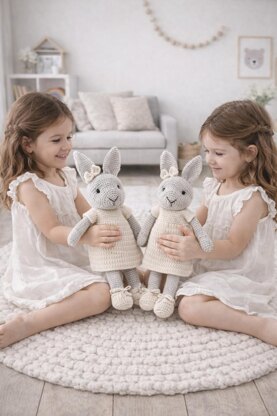 Shella Bunny Doll - Soft Amigurumi Pattern