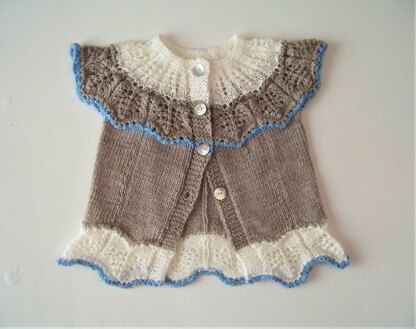 Birthday Cake cardi (again)