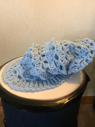 Blue Seuss Slouchy Hat