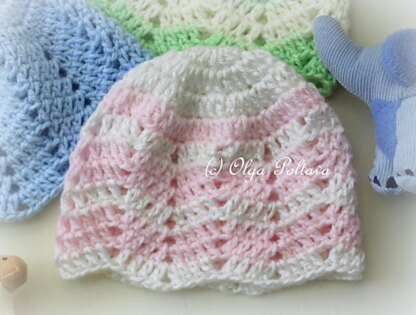 Ripple Baby Beanie