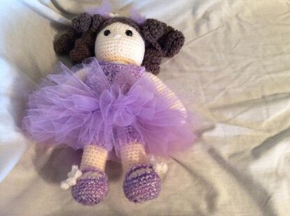 Sweet Lavender and Daisy Ballerina