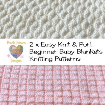 Baby blanket knitting online patterns squares