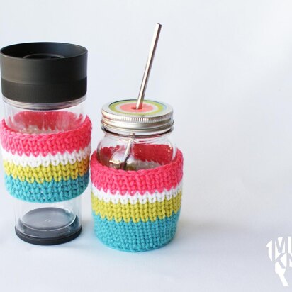 Striped Drink Cozies (2015031)