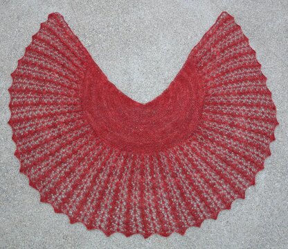 Little Sparrow Shawl.