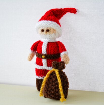 Santa Claus Doll Knitting Pattern - Toy Knitting Pattern