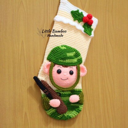 Soldier Christmas Stocking