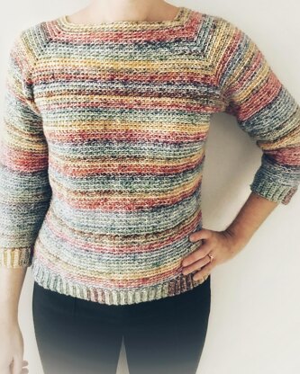 Copper Leaves Raglan