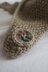 Happy Teddy Scarf + crochet applique