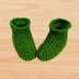 Crochet Green Bootie