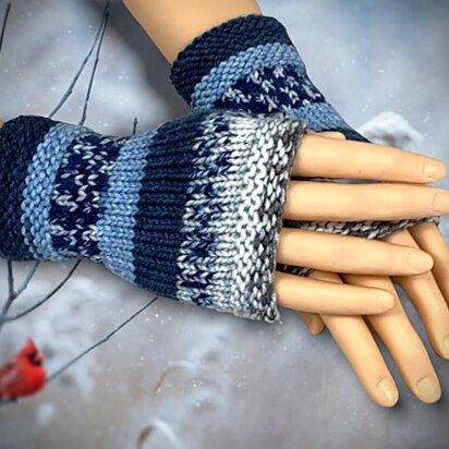 Super Simple Fingerless Gloves