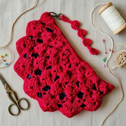 Crochet half Circle Bag Pdf + Video Tutorial