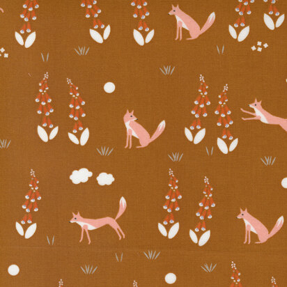 Moda Fabrics Meander - Brown