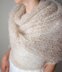 Light knit stole mohair