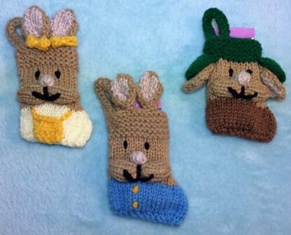 Peter Rabbit Faces Stockings