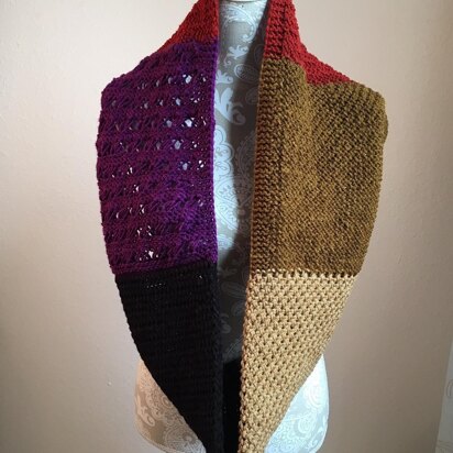 Stitch Sampler Infinity Scarf