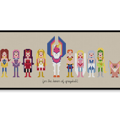 She-Ra - PDF Cross Stitch Pattern