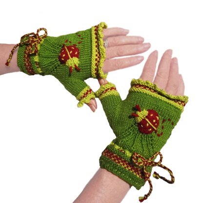 Oh La-La Fingerless Gloves