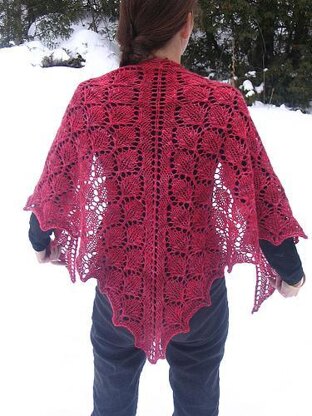 Sumac Leaf Shawl