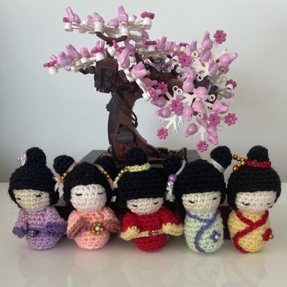 Little Kokeshi Dolls