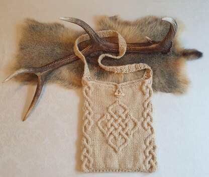 Viking / Celtic cable crossbody bag