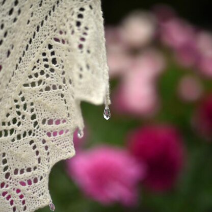 Teardrop Bridal Shawl