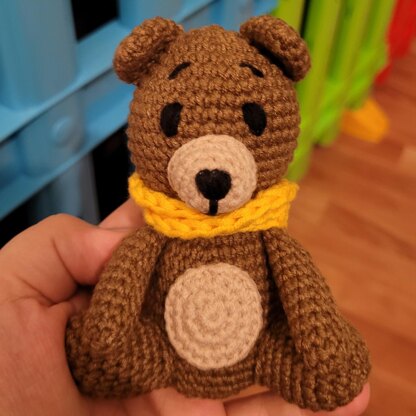 Bobo the Bear Amigurumi Pattern