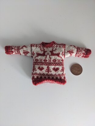 1:12 Scale Man's Sweater