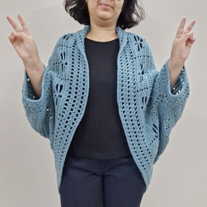 Dragonfly Garden Shrug
