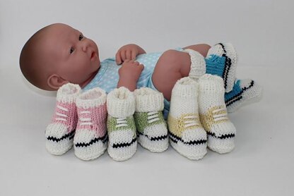 Baby's First Basketball Booties