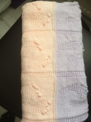 Baby Footprints Blanket