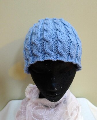 Cabled Cloche