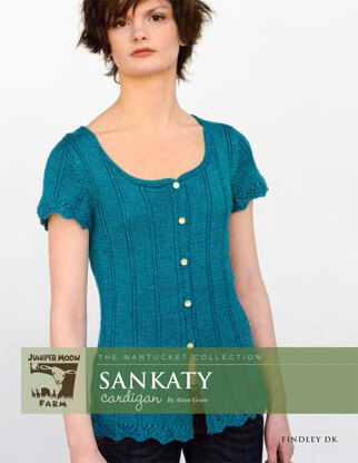 Sankaty Cardigan in Juniper Moon Findley DK - Downloadable PDF