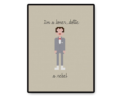 I'm a Loner - PDF Cross Stitch Pattern