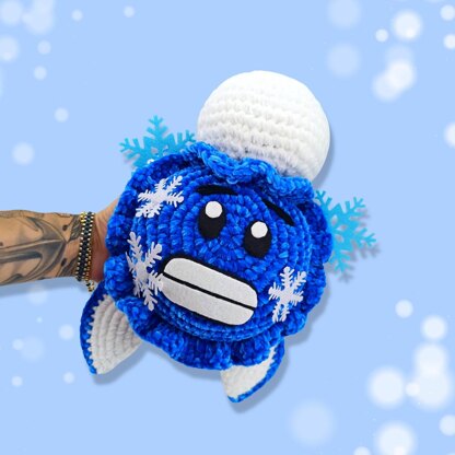 Glacial Emoji sea turtle