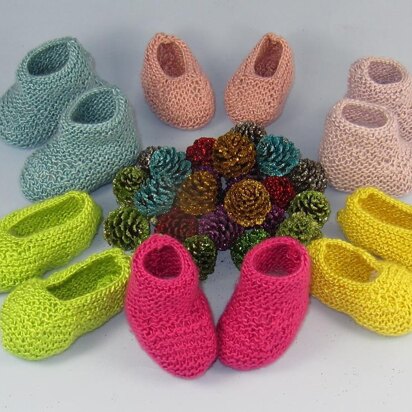 Really Easy Baby Booties and Slippers