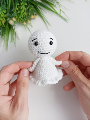 Halloween ghost easy crochet pattern