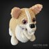 Crowley the Corgi Cerberus Dog Amigurumi