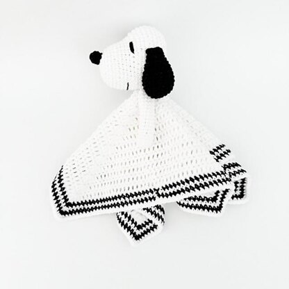 Snoopy lovey blanket