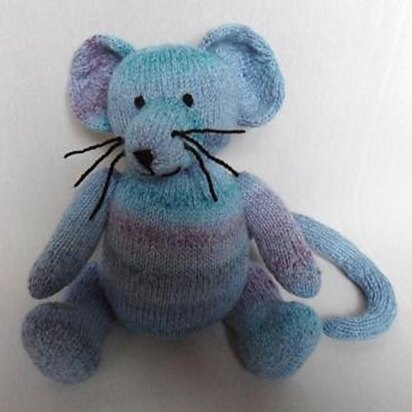 Marble Mouse (Teddy Bear) - knitting pattern