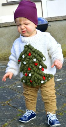 Baby Sweater - Bobble Tree